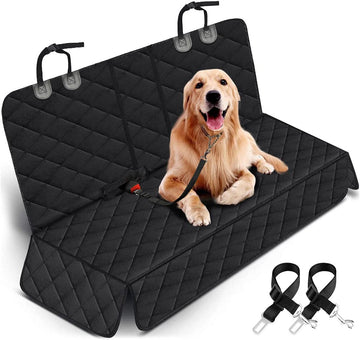 Capa Protetora Impermeável para Banco Traseiro de Carro – Assento Pet Antiderrapante com Apoio de Braço, Ideal para Cães em Carros, SUVs e Caminhonetes – Preto