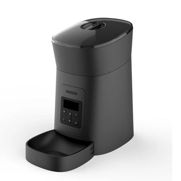 🐾 Alimentador Automático de Ração para Cães e Gatos – 4L/6L com Timer Inteligente