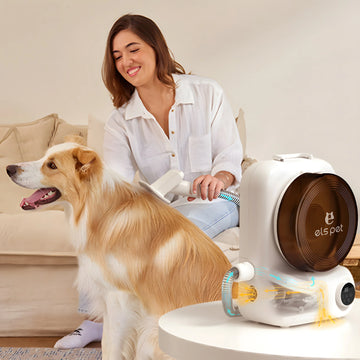 Kit de Higiene e Tosa 5 em 1 Els Pet Groomdora com Aspirador Portátil