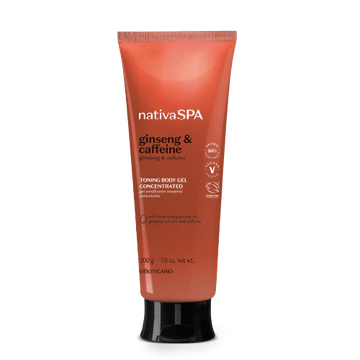 Gel Corporal Tonificante Nativa SPA Ginseng & Cafeína, 200g