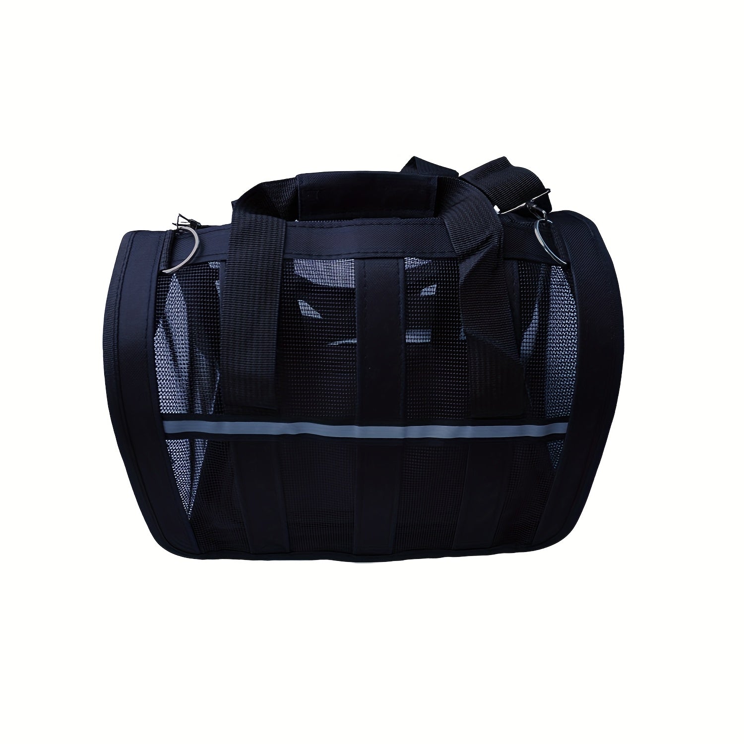 Bolsa de Transporte Dobrável para Pets – Com Zíper de Segurança | Malha Respirável | Gatos e Cães