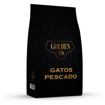 Golden 22K Fish Food 2kg – Ração Premium para Gatos Adultos | Imunidade, Pelagem Brilhante e Controle de Peso