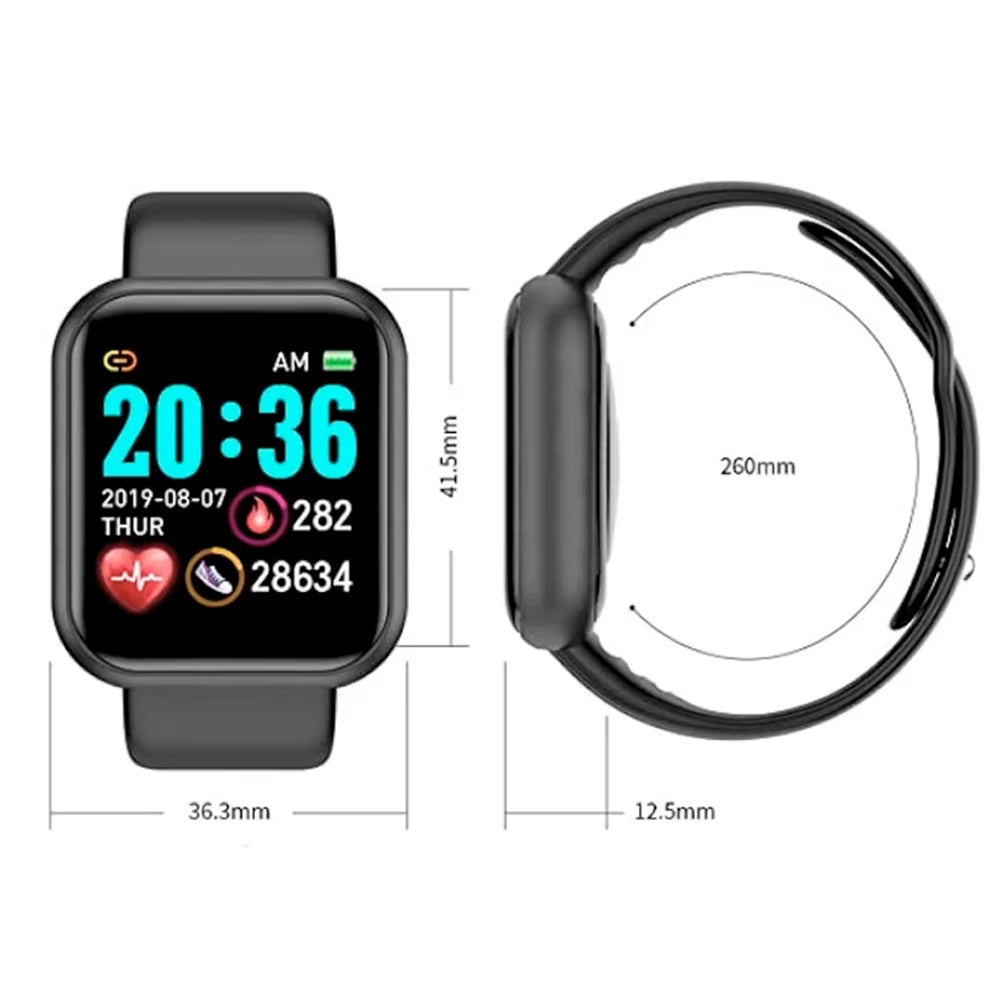 Smart Watch Men Women Smartwatch, Smart Band, Heart Rate, Health, Waterproof Sport