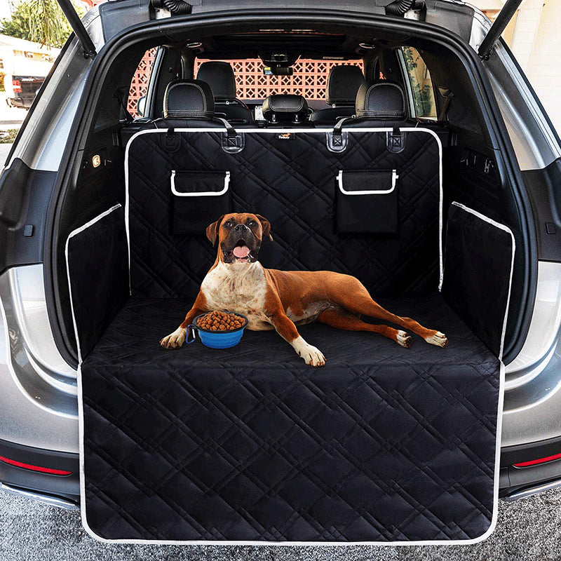 Capa Protetora Impermeável para Porta-Malas e Banco Traseiro – Tapete de Viagem para Pets