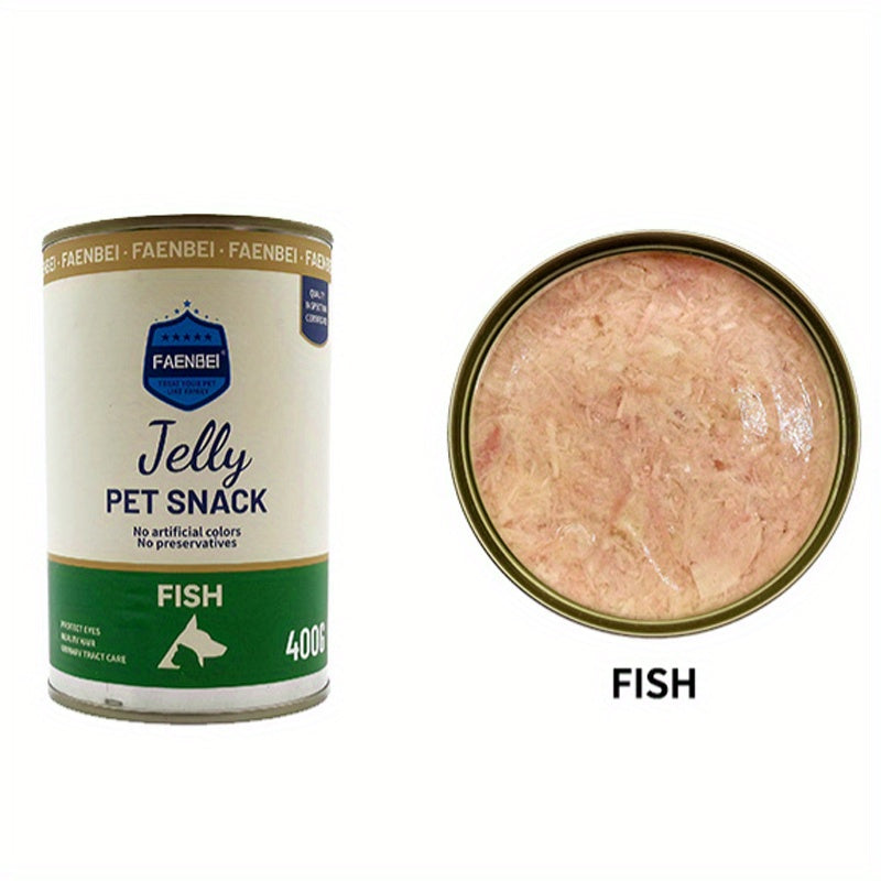 Petiscos Úmidos em Lata – Frango Desfiado (400g)