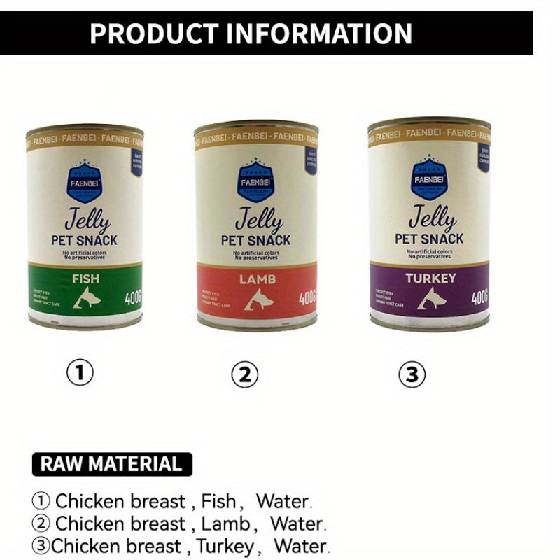 Petiscos Úmidos em Lata – Frango Desfiado (400g)