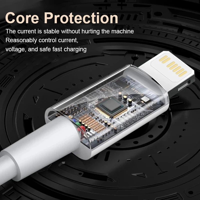 Cabo PD 20W Fast Charging USB-C para iPhone – 1M / 2M
