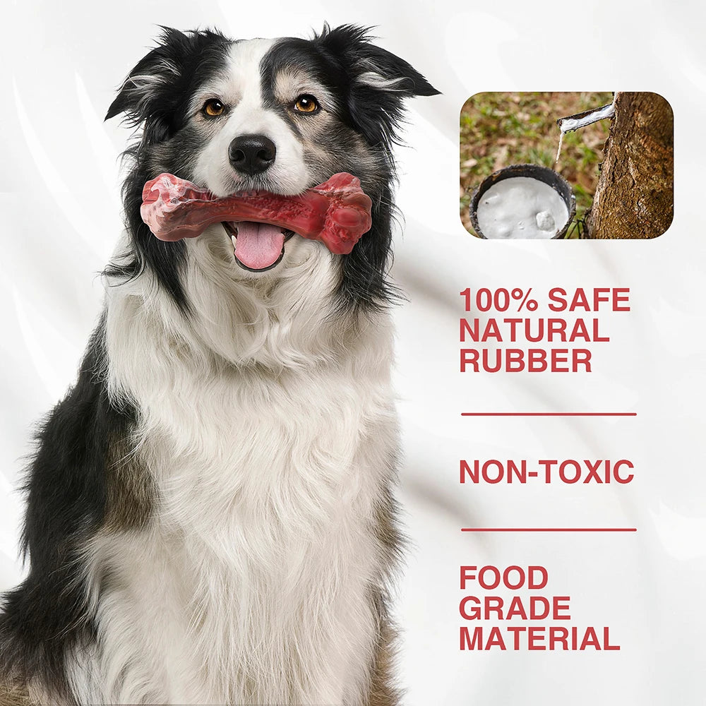 Dog Toy Indestrutível para Cães de Porte Grande – Mordedor Osso Nylon Super Resistente, Interativo e Limpeza Dental