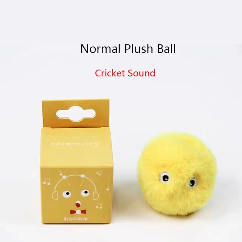 Brinquedo Inteligente para Cães – Bola Automática Elétrica que Se Move Sozinha | Brinquedo Interativo para Filhotes e Cães Pequenos