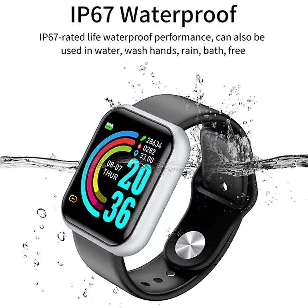 Smart Watch Men Women Smartwatch, Smart Band, Heart Rate, Health, Waterproof Sport