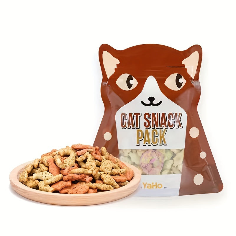 Biscoitos para Gatos – Salmão, Frango e Atum