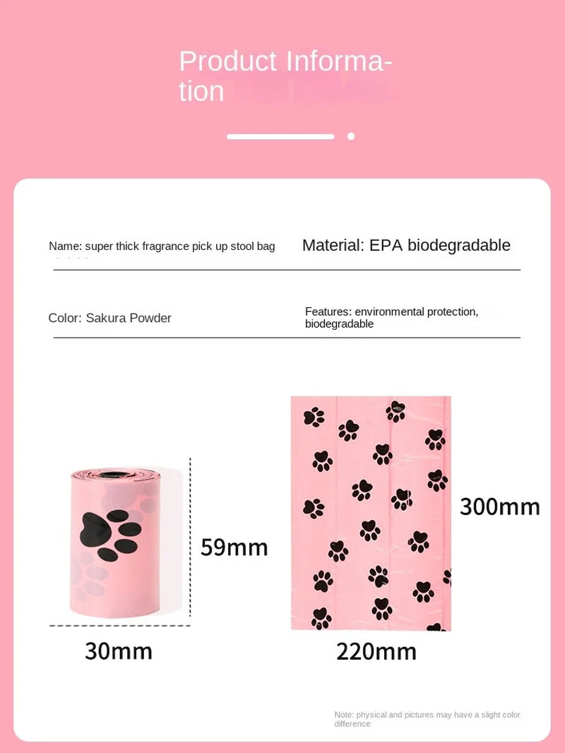 Kit Sacos Biodegradáveis para Pets com Dispenser – Limpeza Fácil, Higiênica e Sustentável