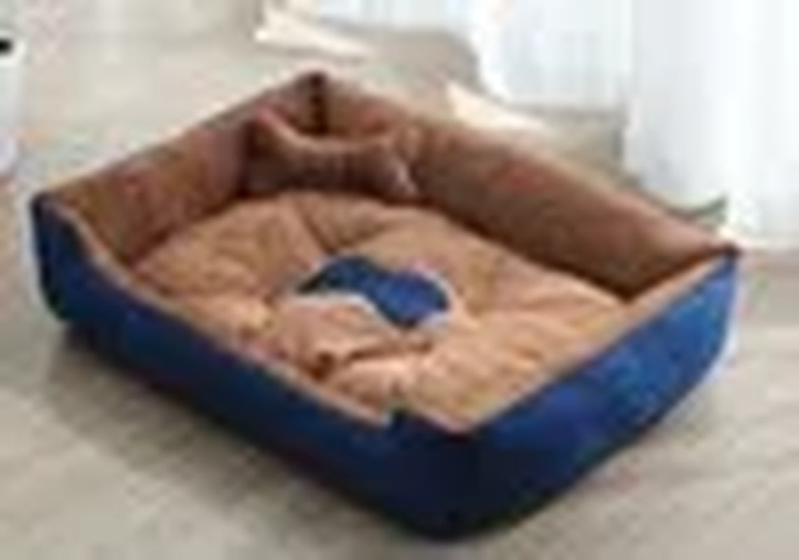 Cama Sofá Pet Grande com Cobertor Removível – Quentinha, Lavável e Calmante para Cães e Gatos 🐶🐱