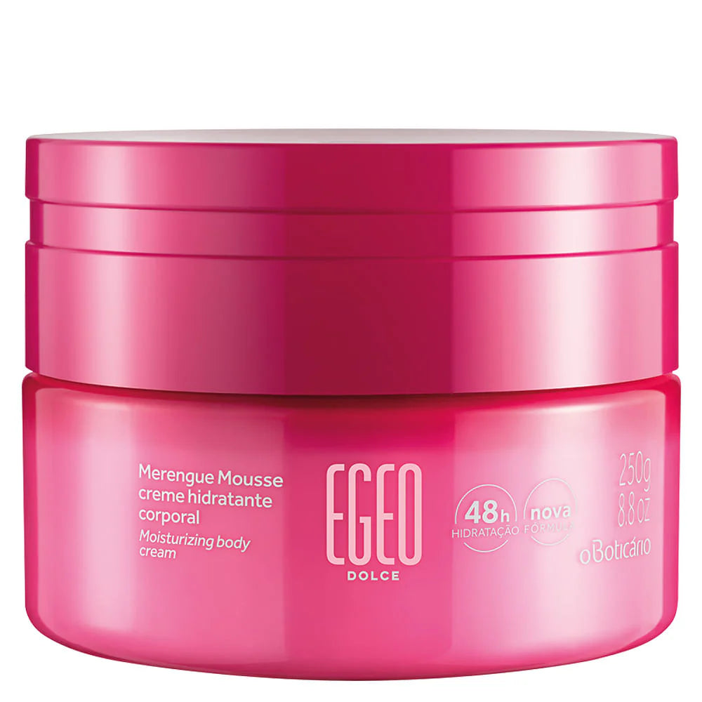 Creme Hidratante Egeo Dolce Merengue Mousse, 250g