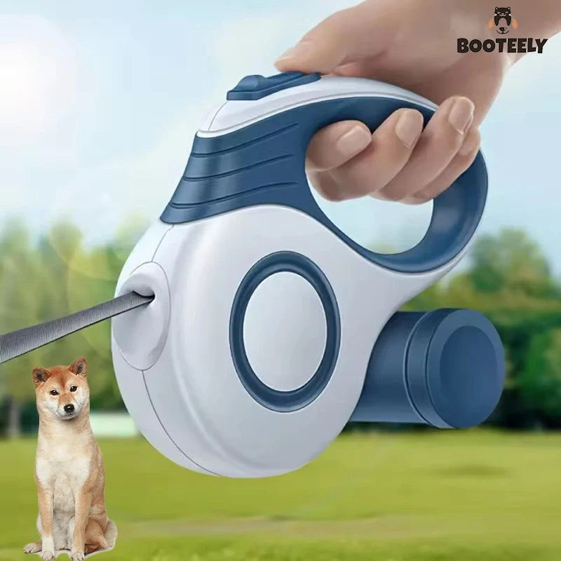 Guia Retrátil Automática para Cães e Gatos – Corda Extensível para Passeios, Viagens e Caminhadas