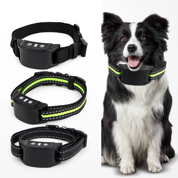 Coleira Antilatido Automática para Cães – Ultrassônica, Elétrica, Anti-Latido com Controle de Sensibilidade