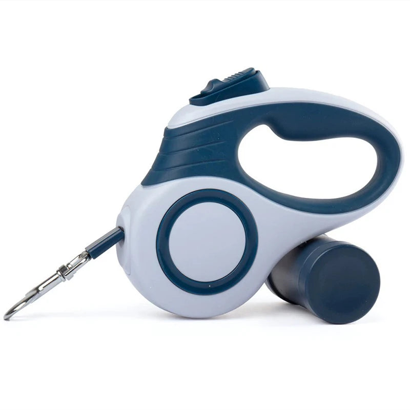 Guia Retrátil Automática para Cães e Gatos – Corda Extensível para Passeios, Viagens e Caminhadas