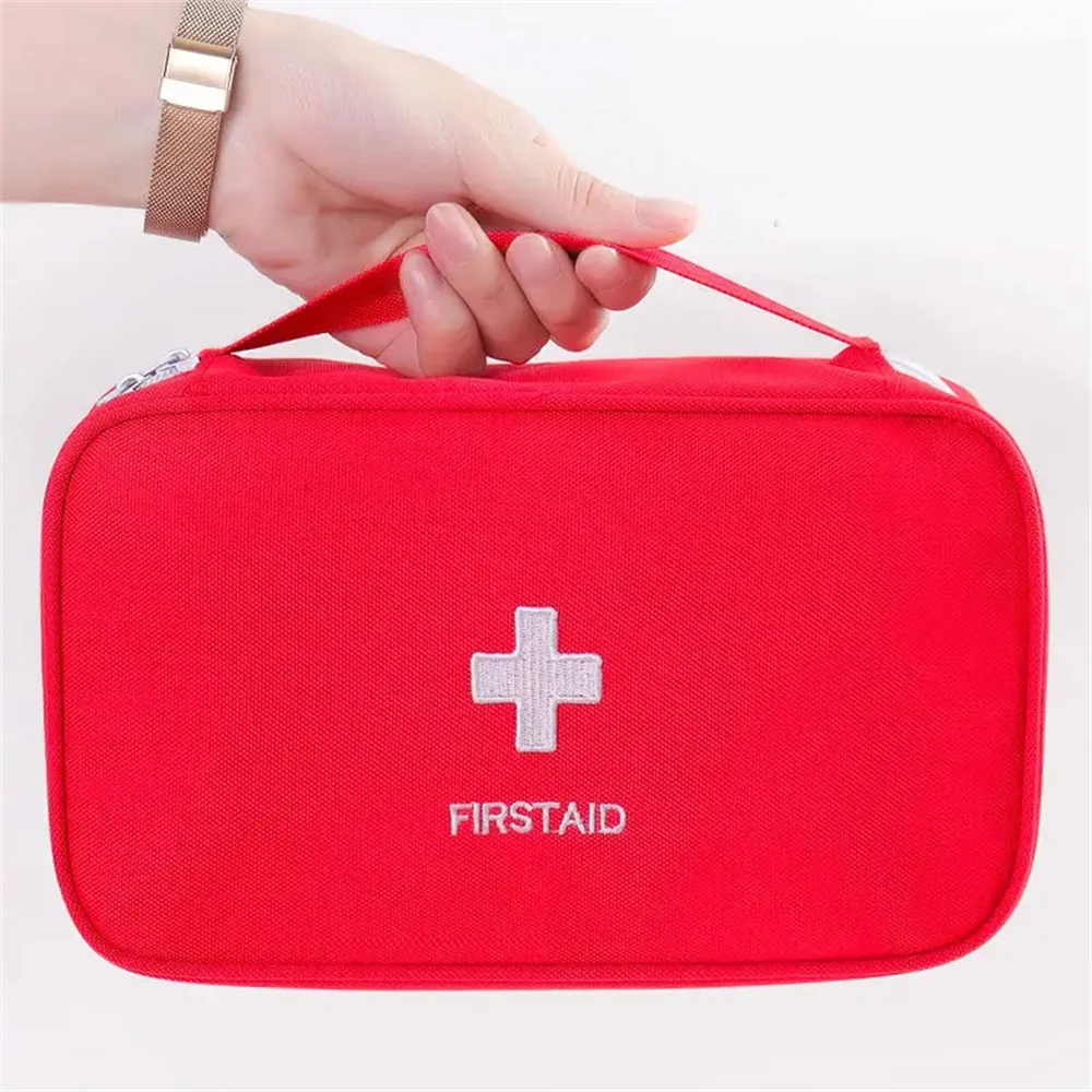First Aid Survival Kit Bag 🚑 – Bolsa de Emergência Compacta e Durável para Primeiros Socorros, Resgate e Armazenamento de Medicamentos