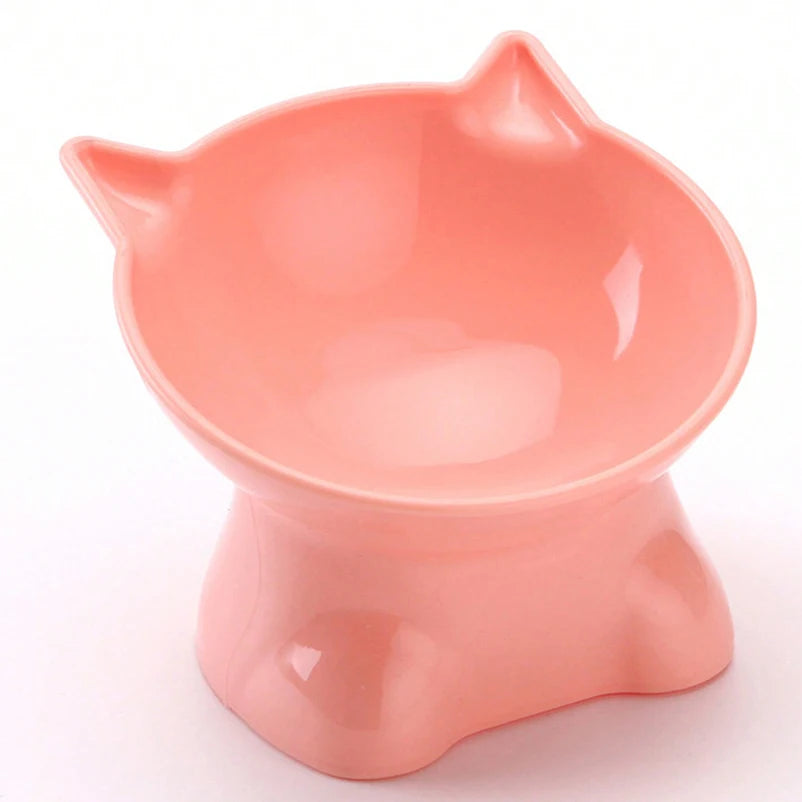 Tigela Alta Anti-Tombamento para Pets – Gatos e Cães