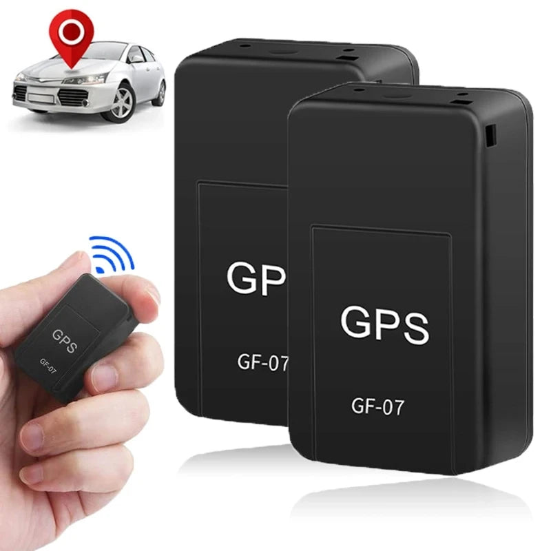 Rastreador GPS Mini GF07 – Localizador Magnético para Motocicletas, Carros, Pets, Crianças e Idosos com App de Monitoramento