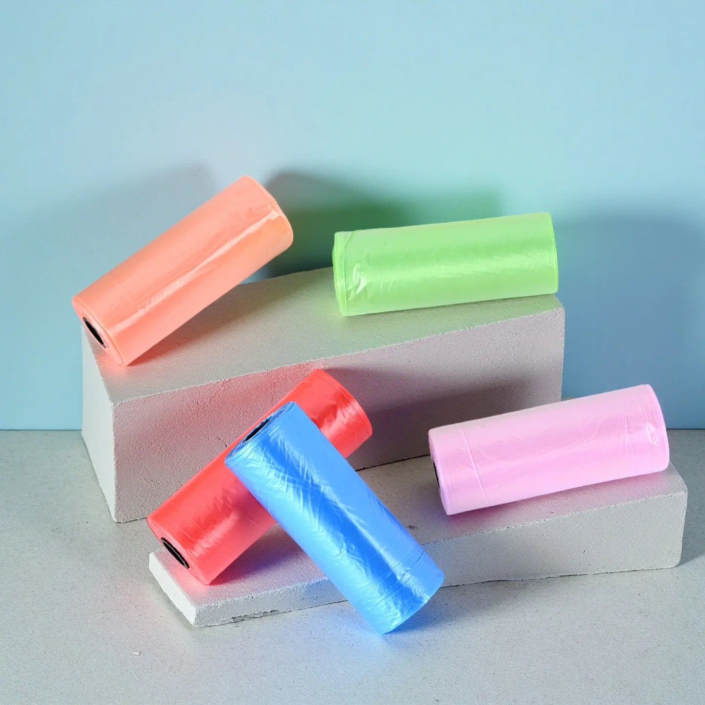 Sacos Higiênicos Biodegradáveis para Fezes de Pets – Reforçados, com Picote e Fácil Destacamento