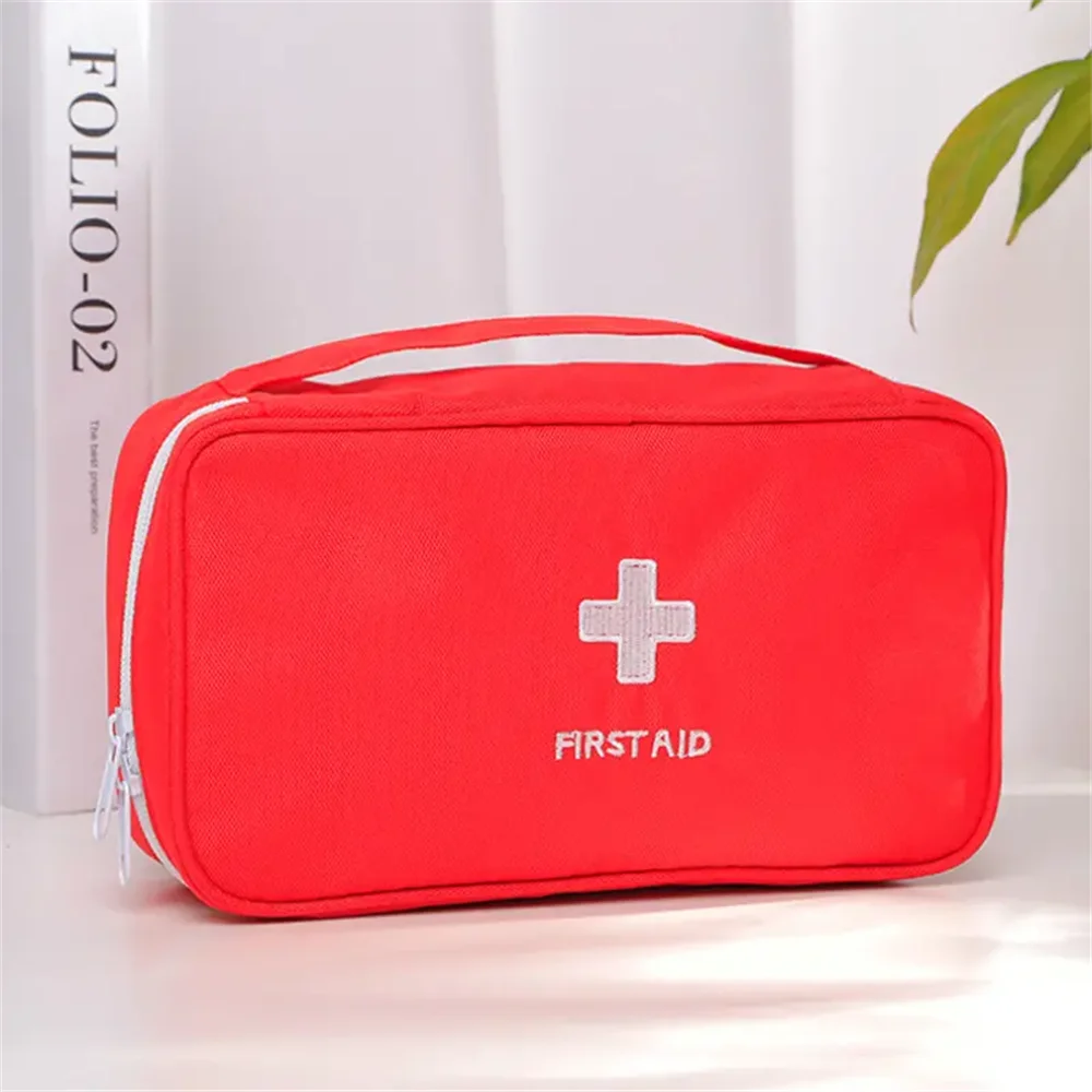 First Aid Survival Kit Bag 🚑 – Bolsa de Emergência Compacta e Durável para Primeiros Socorros, Resgate e Armazenamento de Medicamentos