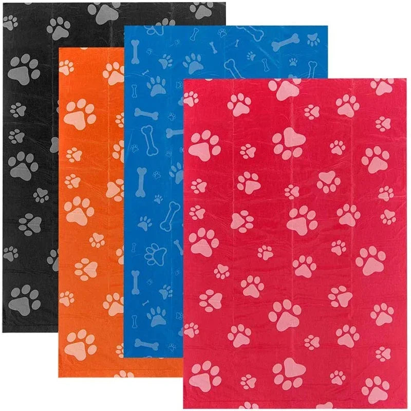 Sacos Higiênicos para Fezes de Cachorro – Kit com 5 a 100 Rolos (15 Sacos por Rolo)