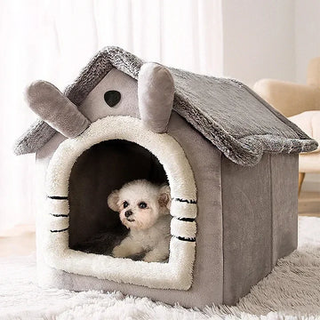 Casinha Dobrável para Pets – Cães e Gatos, Pequenos e Médios