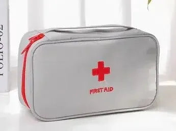 First Aid Survival Kit Bag 🚑 – Bolsa de Emergência Compacta e Durável para Primeiros Socorros, Resgate e Armazenamento de Medicamentos