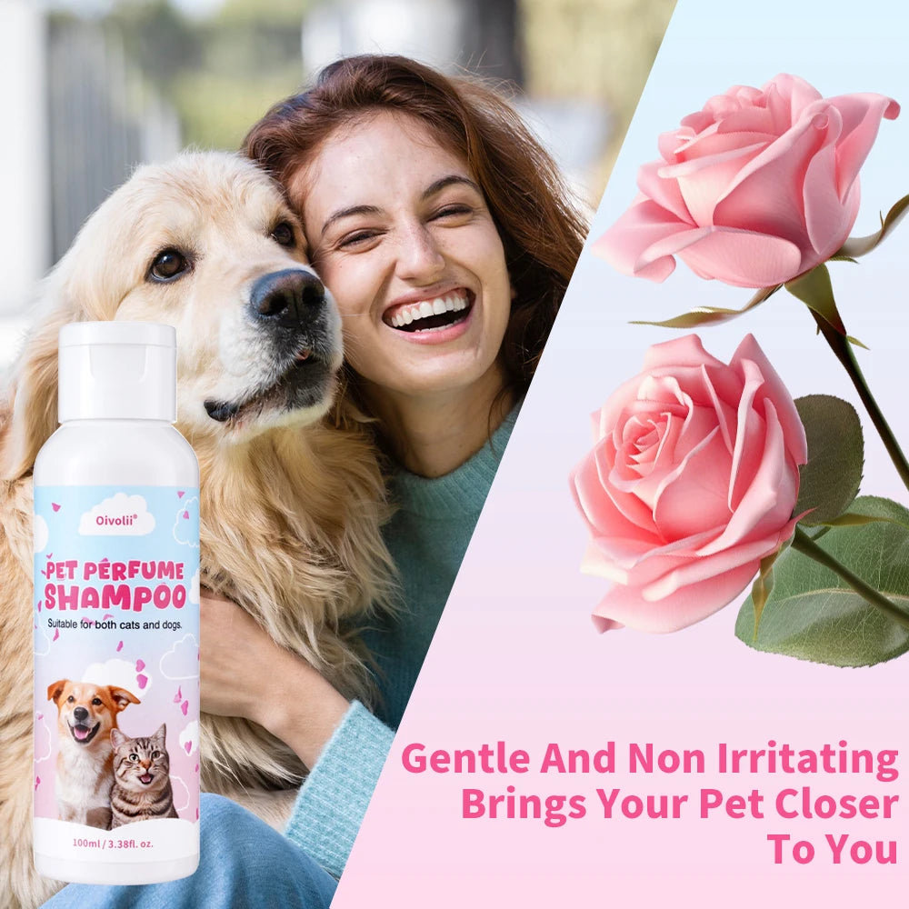Shampoo Perfumado para Pets – Limpeza Profunda, Elimina Odores e Dá Brilho