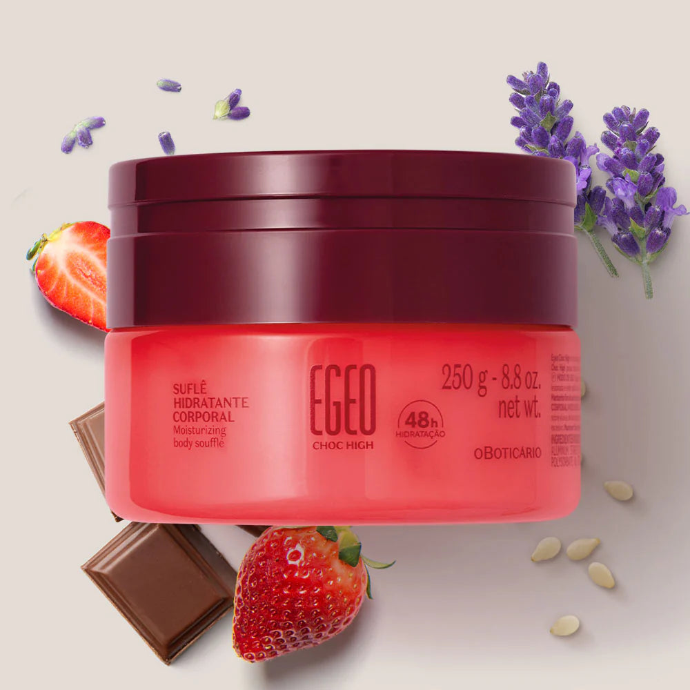 Creme Suflê Hidratante Corporal Egeo Choc High 250g