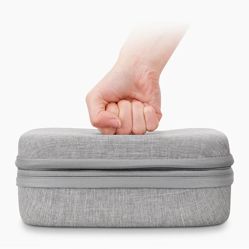 Bolsa de Armazenamento EVA Dupla – Organizador de Cabos, Fones, Carregadores e Acessórios Eletrônicos