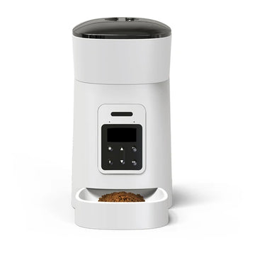 🐾 Alimentador Automático de Ração para Cães e Gatos – 4L/6L com Timer Inteligente 