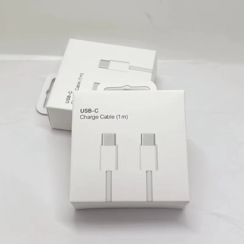 10 Pcs/Lote Cabo Carregador USB-C Trançado – 60W / 240W PD Fast Charging