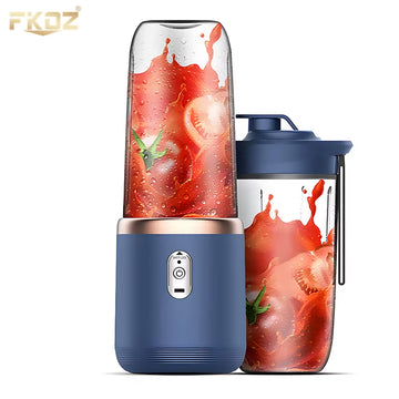 Mini Liquidificador Portátil USB 🔋🥤 – Copo Mixer Elétrico com Lâminas de Aço Inoxidável, Recarregável e Ideal para Sucos, Shakes e Smoothies em Qualquer Lugar