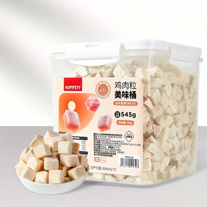 Petiscos Liofilizados de Peito de Frango – 4 unidades (2180g)