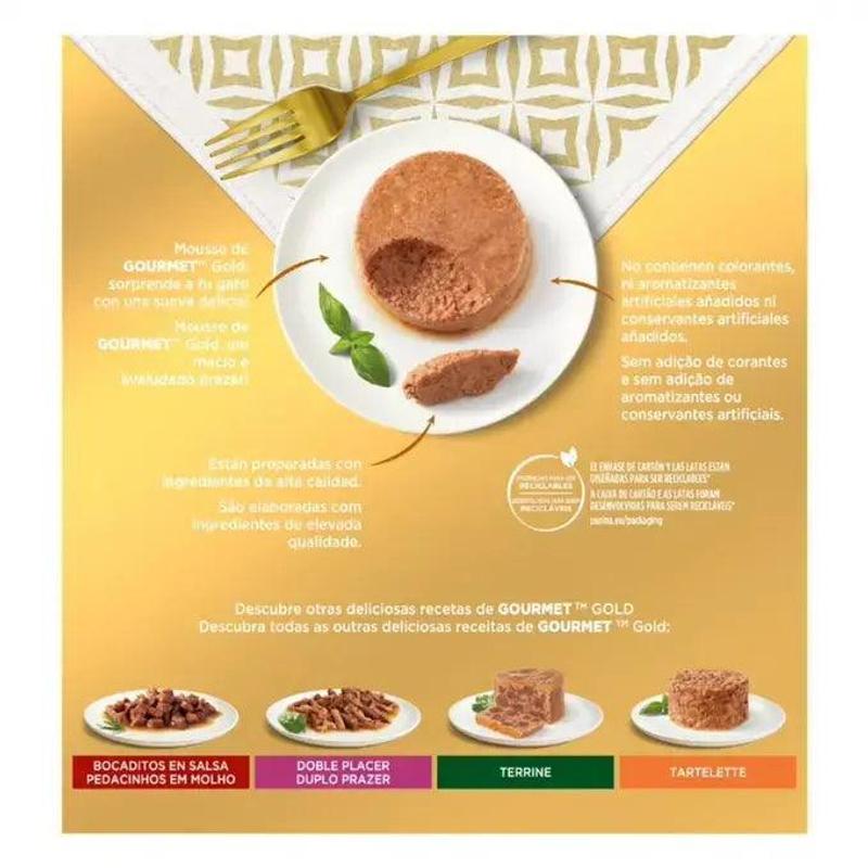 Gourmet Gold Mousse Pack Surtido (8x85gr)